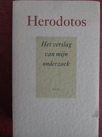 Herodotos  Het verslag van mijn onderzoek beschikbaar voor biedingen