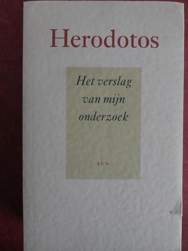 Herodotos  Het verslag van mijn onderzoek, Boeken, Literatuur, Gelezen, Ophalen of Verzenden