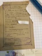 Carte grissen van vooroorlogse Mathis Q M oldtimer, Ophalen of Verzenden