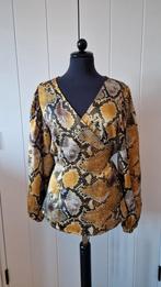 Overslagblouse Ichi slangenprint, Maat 38/40 (M), Overige kleuren, Nieuw, Ophalen of Verzenden