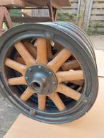 Amerikaanse unieke spaakwielen merk ClevWeld genummerd 25-AF, Ophalen