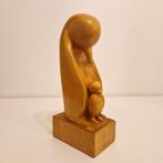 Antiek beeld houten beeld Art nouveau vogel beeld, Antiek en Kunst, Kunst | Beelden en Houtsnijwerken, Ophalen of Verzenden