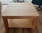 salontafel teakhout zo goed als nieuw, ruim 70% korting, Huis en Inrichting, Ophalen, Teakhouten bloktafel, 50 tot 100 cm, 50 tot 100 cm