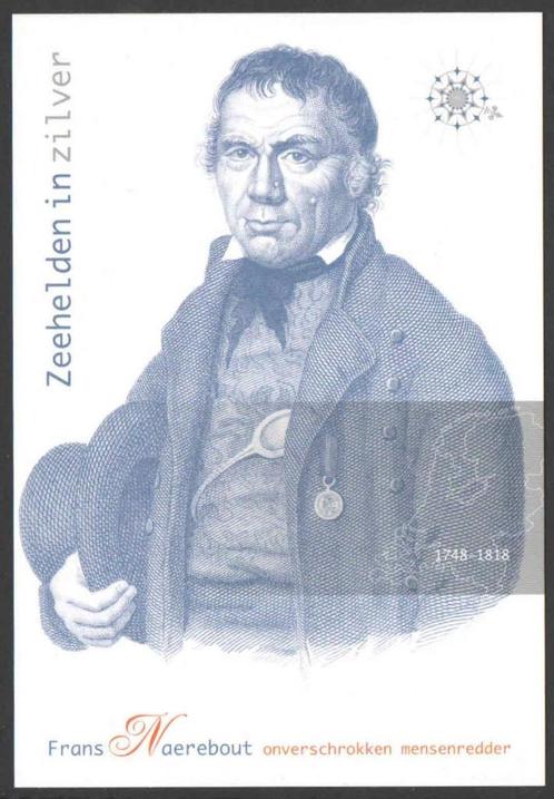 Ansichtkaart Nederlandse Zeehelden: Frans Naerebout 3, Verzamelen, Ansichtkaarten | Themakaarten, Ongelopen, 1980 tot heden, Politiek en Historie