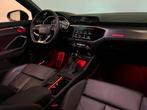 Audi Q3 Sportback 45 TFSI e 3 x S-line ACC Pano Sfeer 360, Gebruikt, Zwart, Met garantie (alle), Leder en Stof