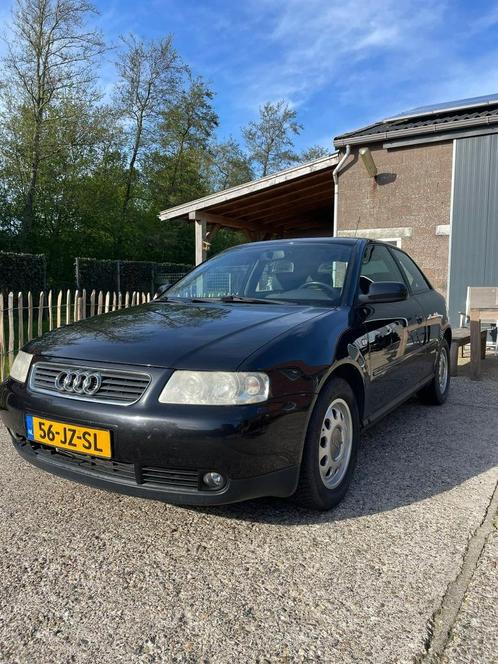 Audi A3 1.8 92KW 3D 2002 Zwart, Auto's, Audi, Particulier, A3, Airbags, Airconditioning, Centrale vergrendeling, Cruise Control