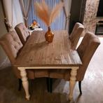 Landelijke meubels, Huis en Inrichting, Complete eetkamers, Minder dan 4 stoelen, Gebruikt, Ophalen