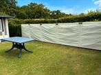 Stormvast semi permanent wind / privacy scherm, steigerpijp, Ophalen, Gebruikt