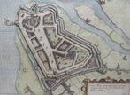 Antieke kaart / gravure Geertruidenberg, Antiek en Kunst, Kunst | Etsen en Gravures, Ophalen of Verzenden