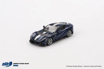 BBR 1/64 - Ferrari 812 Competizione Blu Tour De France BBR01 beschikbaar voor biedingen