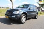 Mercedes-Benz M-klasse 320 benzine Climate Control APK 15-07, Automaat, Gebruikt, Zwart, Bedrijf