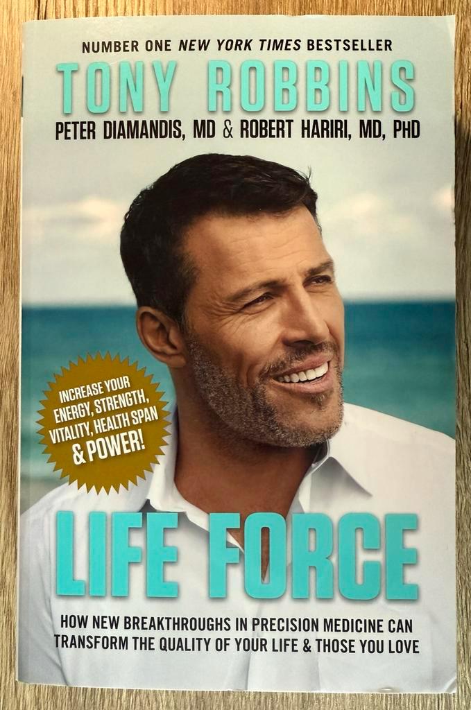 Life Force - Tony Robbins, Boeken, Gezondheid, Dieet en Voeding, Nieuw, Gezondheid en Conditie, Ophalen of Verzenden
