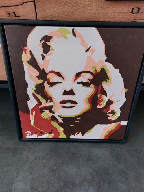 origineel schilderij, Antiek en Kunst, Kunst | Schilderijen | Modern, Ophalen of Verzenden