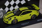 1:18 PORSCHE 911 GT3 RS 2015 green Minichamps WRH, Verzenden, Zo goed als nieuw, Auto, MiniChamps