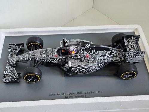 Red Bull RB11 Camo Bull 2015, Ricciardo # 3, SPARK. TOPMODEL, Hobby en Vrije tijd, Modelauto's | 1:18, Nieuw, Auto, Overige merken