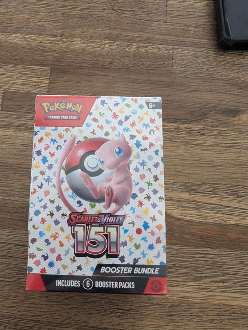 Pokemon Scarlet & Violet 151 booster bundle, Hobby en Vrije tijd, Verzamelkaartspellen | Pokémon, Nieuw, Booster, Ophalen of Verzenden