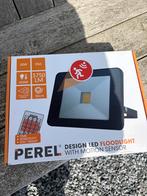 Perel Design LED Floodlight 50W met bewegingssenso, Ophalen of Verzenden, Zo goed als nieuw, Afstandsbediening