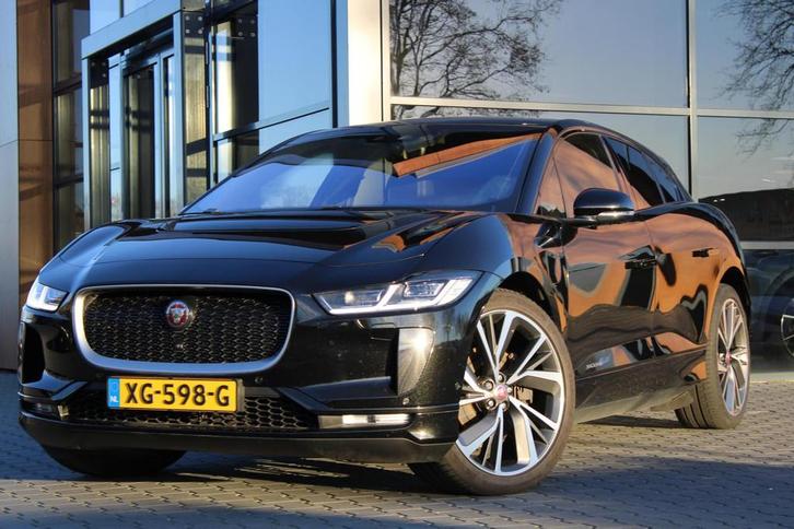 Jaguar I-PACE EV400 HSE 90kWh | SOH 88,6% | Luchtvering | Pa, Auto's, Jaguar, Bedrijf, Te koop, I-PACE, 360° camera, 4x4, ABS