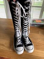 converse all star laarzen met 39-40, Kleding | Dames, Schoenen, Hoge laarzen, Zwart, Ophalen of Verzenden, Zo goed als nieuw