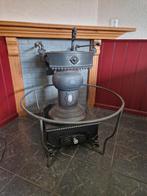 Klassieke gaskachel met mooie boerendetails en kachelring, Ophalen, Gebruikt, Gas, Gaskachel