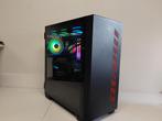 Watergekoelde RGB Game PC Ryzen 5 3600 6-Core RX 5600 XT, Zelf gebouwde pc, Ophalen of Verzenden, Zo goed als nieuw, Gaming