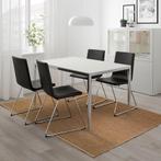 Ikea Torsby Tafel met 4 stoelen, Ophalen, Gebruikt, Rechthoekig, 50 tot 100 cm