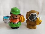 Little people aap met verzorger, Ophalen of Verzenden, Gebruikt, Speelset