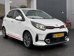 Kia Picanto 1.0 T-GDi GT-Line 5p 100pk ! | Lichtmetalen velg, Auto's, Kia, 101 pk, Wit, Origineel Nederlands, Handgeschakeld