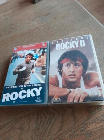 Rocky 1 en 2 op videoband. 
 beschikbaar voor biedingen