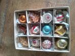doos 52 bestaat uit 12 oude glazen kerstballen, Diversen, Ophalen of Verzenden, Gebruikt