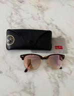 Ray-Ban Clubmaster zonnebril, Zonnebril, Bruin, Ophalen of Verzenden, Zo goed als nieuw