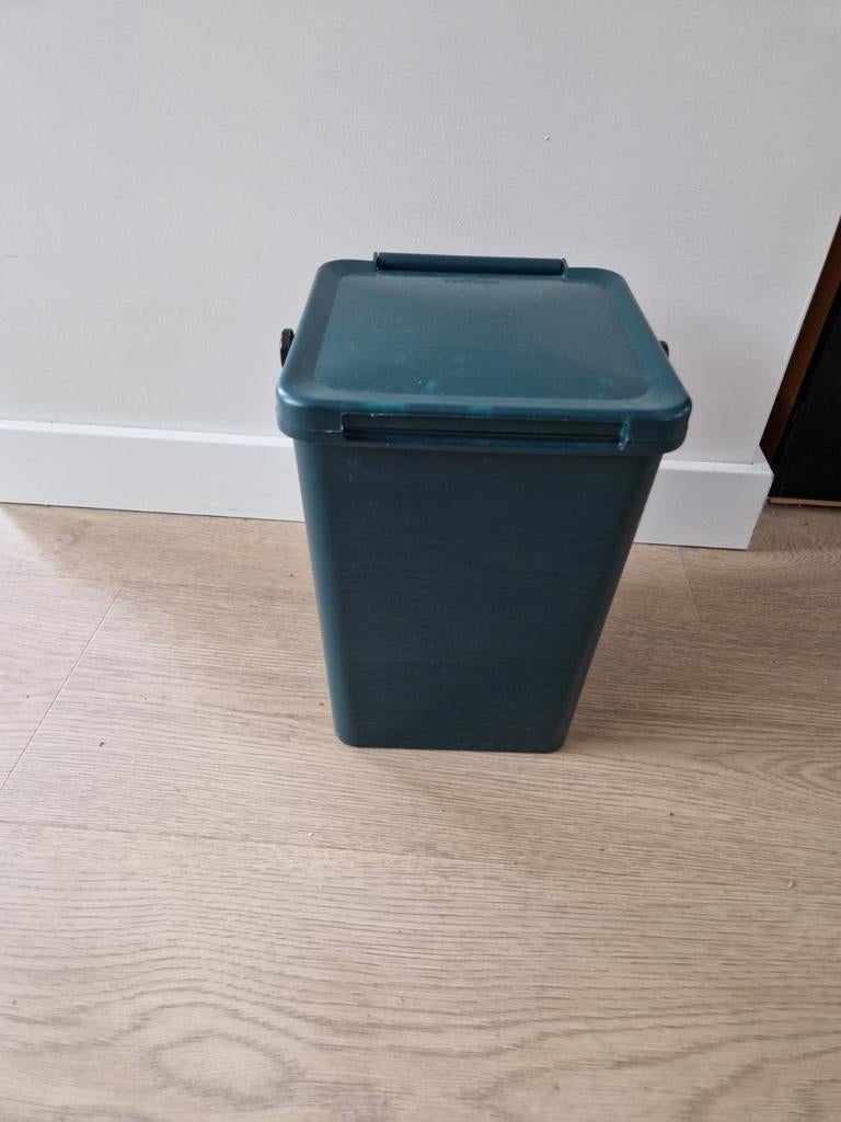 Prullenbakje, 40 liter of meer, Ophalen, Kunststof, Minder dan 50 cm