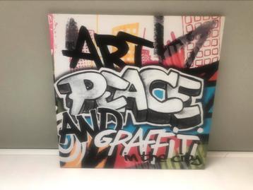 Graffiti schilderij beschikbaar voor biedingen