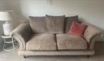 Richmond interieurs bank velvet taupe inclusief poef., Huis en Inrichting, Ophalen, Gebruikt, Overige maten, 75 tot 100 cm
