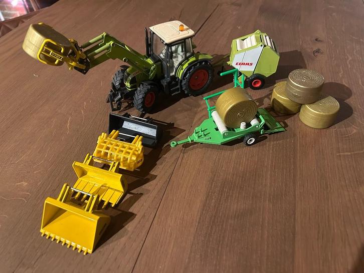 Claas pers wikkel set, Hobby en Vrije tijd, Modelauto's | 1:32, Gebruikt, Tractor of Landbouw, SIKU, Ophalen