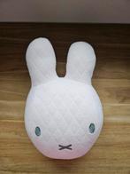 Nijntje lichtroze hoofd wanddecoratie pluche Miffy Tiamo, Ophalen of Verzenden, Gebruikt, Wanddecoratie