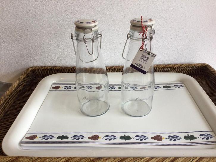 Boerenbont (Voorraad Fles), Huis en Inrichting, Keuken | Servies, Zo goed als nieuw, Overige typen, Boerenbont, Aardewerk, Ophalen of Verzenden