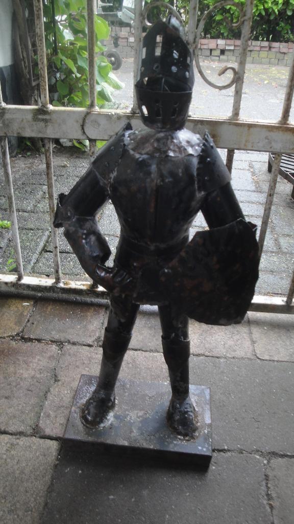 metalen ridder, Ophalen of Verzenden