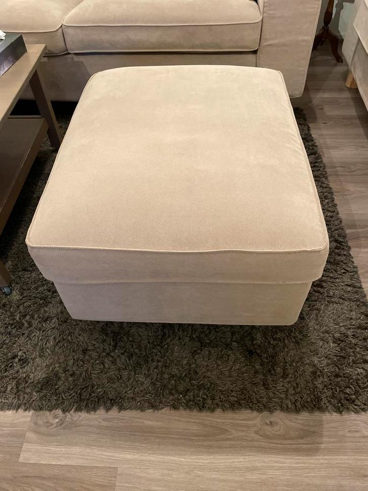 Ikea Kivik Voetenbank, Huis en Inrichting, Banken | Voetenbanken en Poefen, Zo goed als nieuw, 75 tot 100 cm, 50 tot 75 cm, Rechthoekig