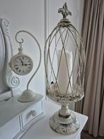 Mooie Brocante Kandelaar, Huis en Inrichting, Gebruikt, Ophalen of Verzenden, Metaal, Kandelaar