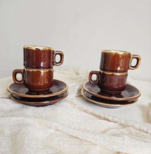 Delaunay espresso kop en schotels, Antiek en Kunst, Antiek | Servies los, Ophalen of Verzenden