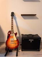 Epiphone Les Paul Standard + Boss Katana Versterker, Epiphone, Met versterker, Ophalen of Verzenden, Zo goed als nieuw