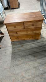 Mooie grenen ladenkast, Huis en Inrichting, Kasten | Ladekasten, Ophalen, 50 tot 100 cm, Zo goed als nieuw, 3 of 4 laden