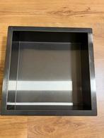 Inbouwnis voor bad/douche/toilet 30x30 kleur zwart, Ophalen, Zo goed als nieuw