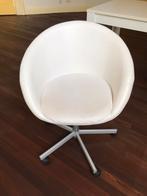 IKEA witte bureaustoel Skruvsta van kunstleer -stoel 1 van 2, Ophalen, Zo goed als nieuw, Wit