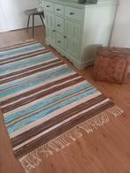 Royale Zweedse loper in mooie kleuren!, Gebruikt, 200 cm of meer, Scandinavisch, Rechthoekig