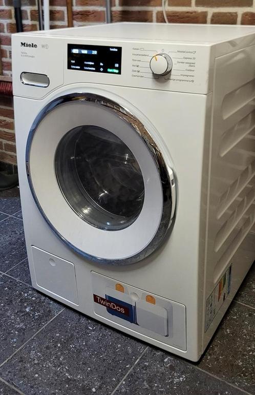 Miele WWI660 luxe wasmachine te koop, Witgoed en Apparatuur, Wasmachines, Zo goed als nieuw, Voorlader, 8 tot 10 kg, Minder dan 85 cm