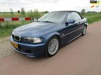 BMW 3-serie Cabrio 330Ci M sport nieuwstaat en mooie opties, Automaat, Achterwielaandrijving, Gebruikt, Zwart