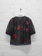 Ted Baker - Prachtige chiffon blouse maat 0/34 - Nieuw €145, Kleding | Dames, Zwart, Nieuw, Ophalen of Verzenden, X
