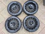 Originele Alfa Romeo 17inch 5x110 met winterbanden 8mm, Ophalen, Gebruikt, Banden en Velgen, 17 inch